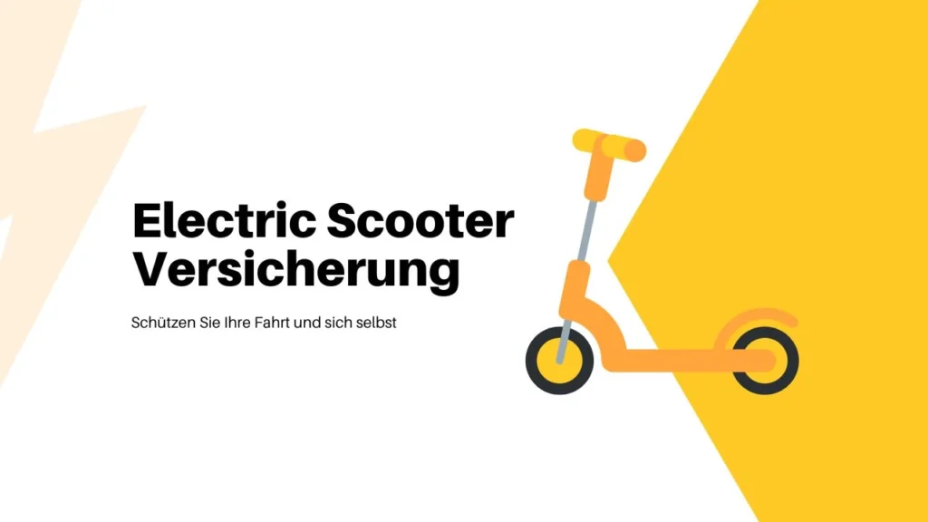 Electric Scooter Versicherung: Ein umfassender Leitfaden